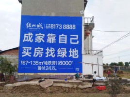 红安墙体广告位置选择重要性