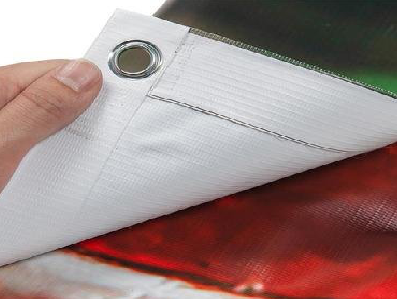 红安喷绘和刀刮布的工艺区别。